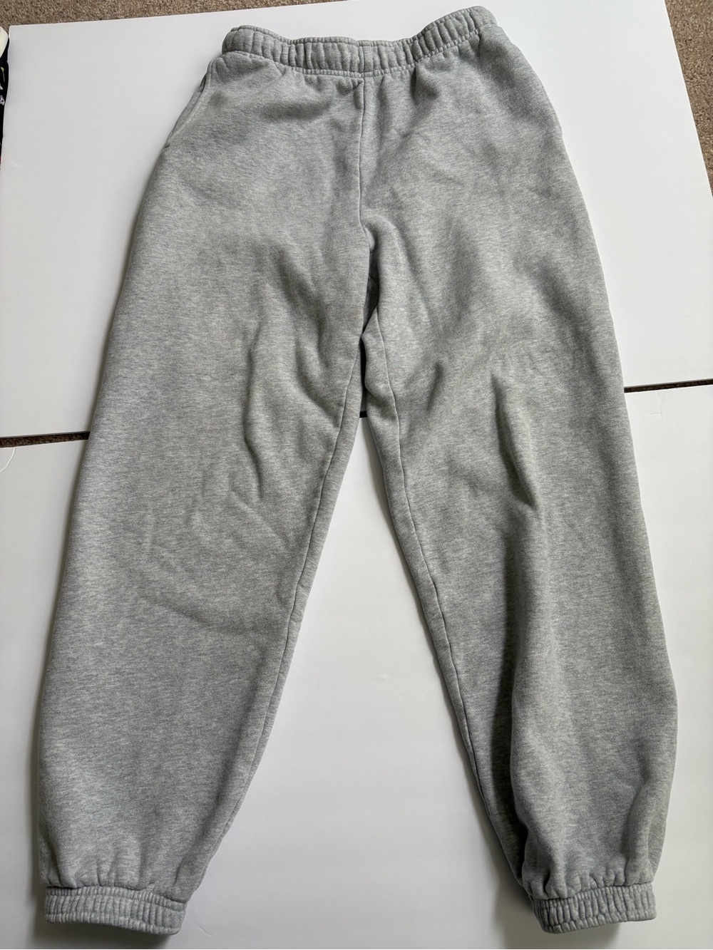 TNA Light Gray Sweatpants - Fleece Joggers